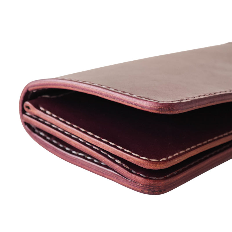 サムライクラフト ロングウォレット A-1 ルガトショルダー パープル