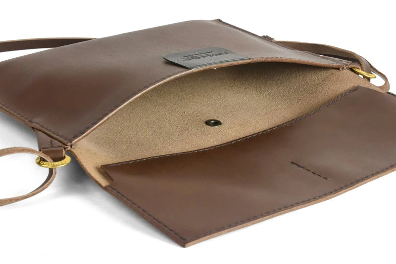 サムライクラフト エアリーサコッシュ オイルレザー ミニショルダー