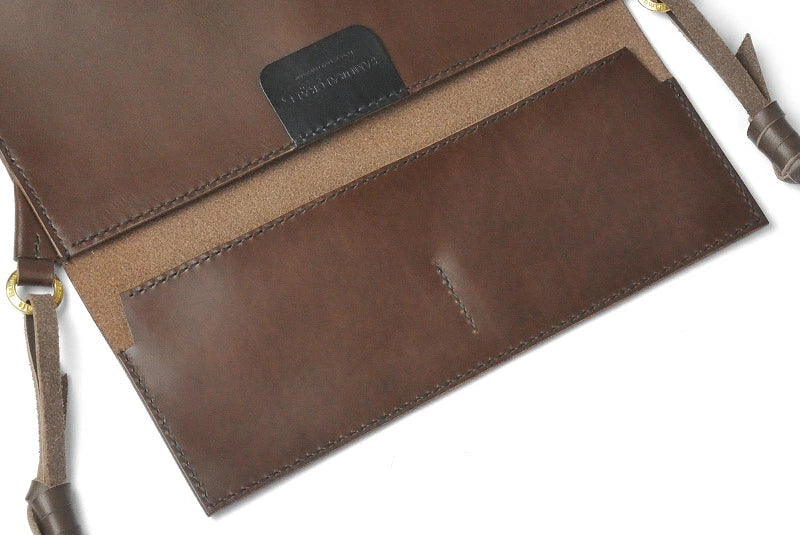 サムライクラフト エアリーサコッシュ オイルレザー ミニショルダー