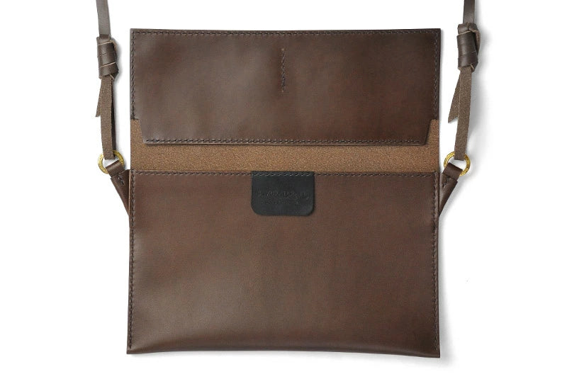 サムライクラフト エアリーサコッシュ オイルレザー ミニショルダー