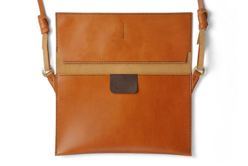 サムライクラフト エアリーサコッシュ オイルレザー ミニショルダー