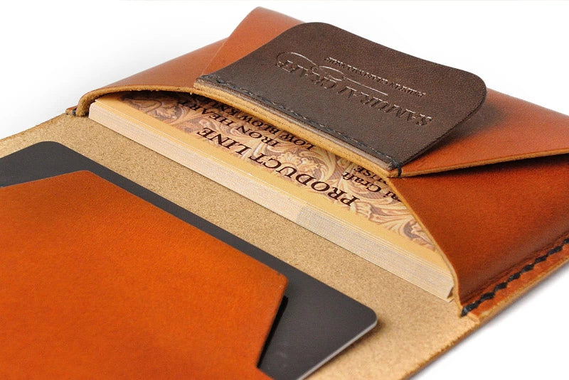 サムライクラフト エアリーカードケース オイルレザー 名刺入れ