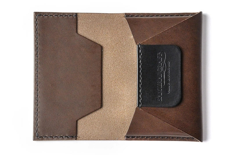 サムライクラフト エアリーカードケース オイルレザー 名刺入れ