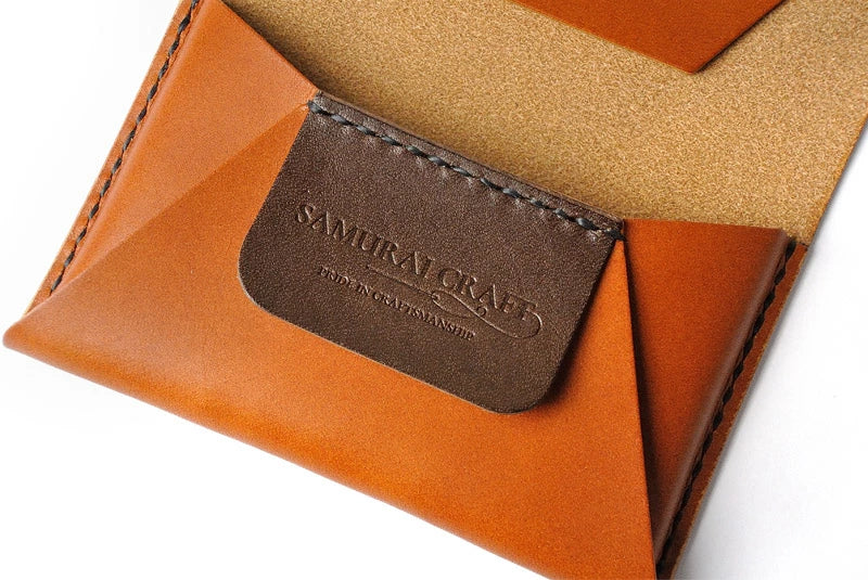 サムライクラフト エアリーカードケース オイルレザー 名刺入れ