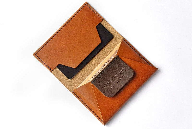 サムライクラフト エアリーカードケース オイルレザー 名刺入れ
