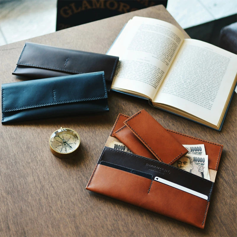 サムライクラフト エアリーウォレット オイルレザー ミニマリストウォレット