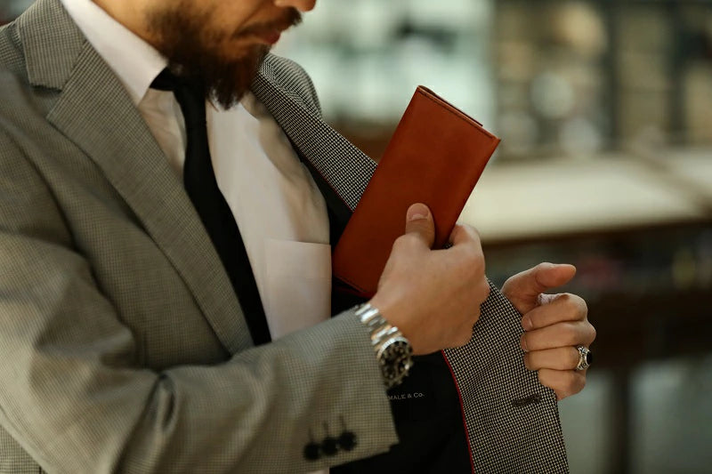 サムライクラフト エアリーウォレット オイルレザー 札入れ