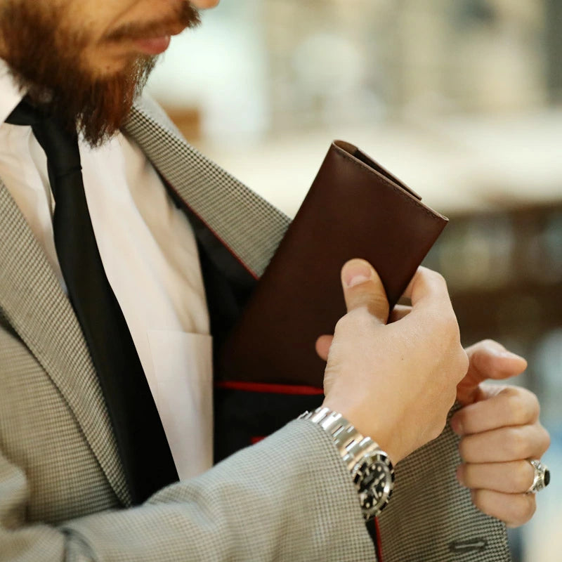 サムライクラフト エアリーウォレット オイルレザー ミニマリストウォレット