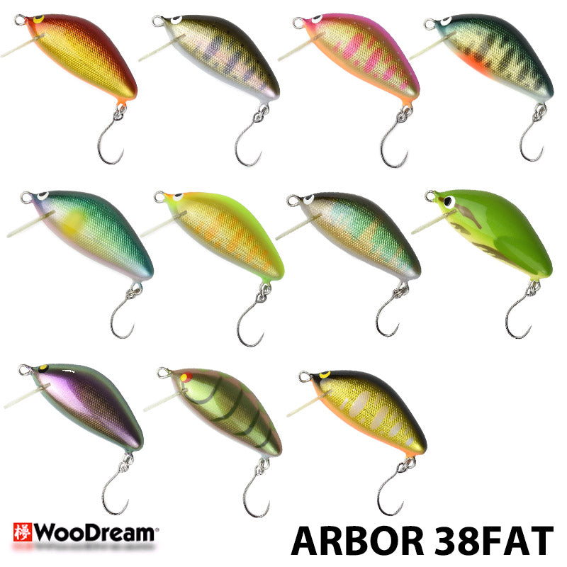 WOODREAM ウッドリーム アルボル 38FAT ハイフローティング