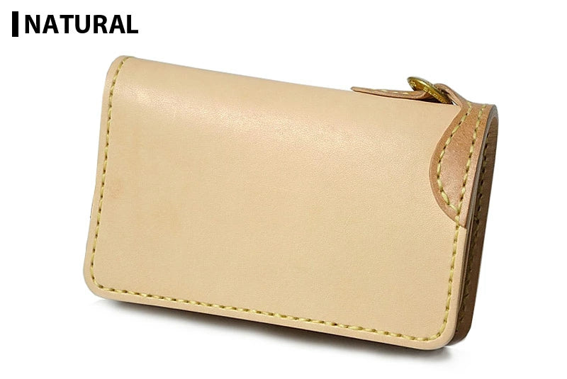 サムライクラフト ミドルウォレット B-10 フラップレス リングあり コードバン オイルレザー サドルレザー