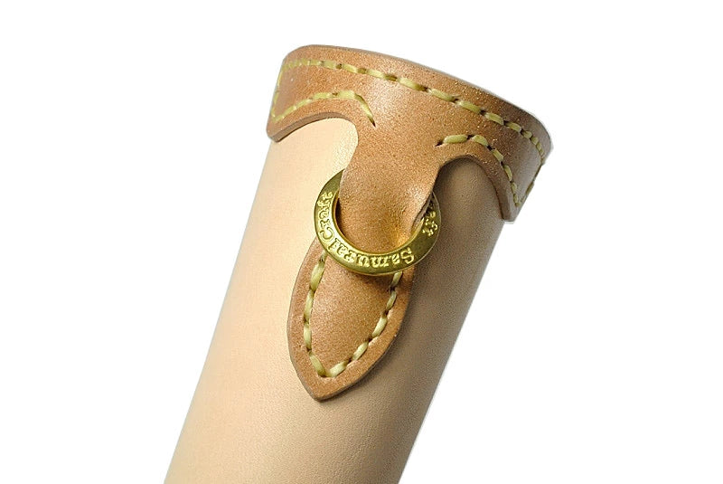 サムライクラフト ミドルウォレット B-10 フラップレス リングあり コードバン オイルレザー サドルレザー