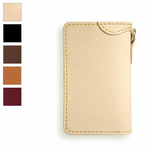 サムライクラフト ミドルウォレット B-10 フラップレス リングあり オイルレザー サドルレザー