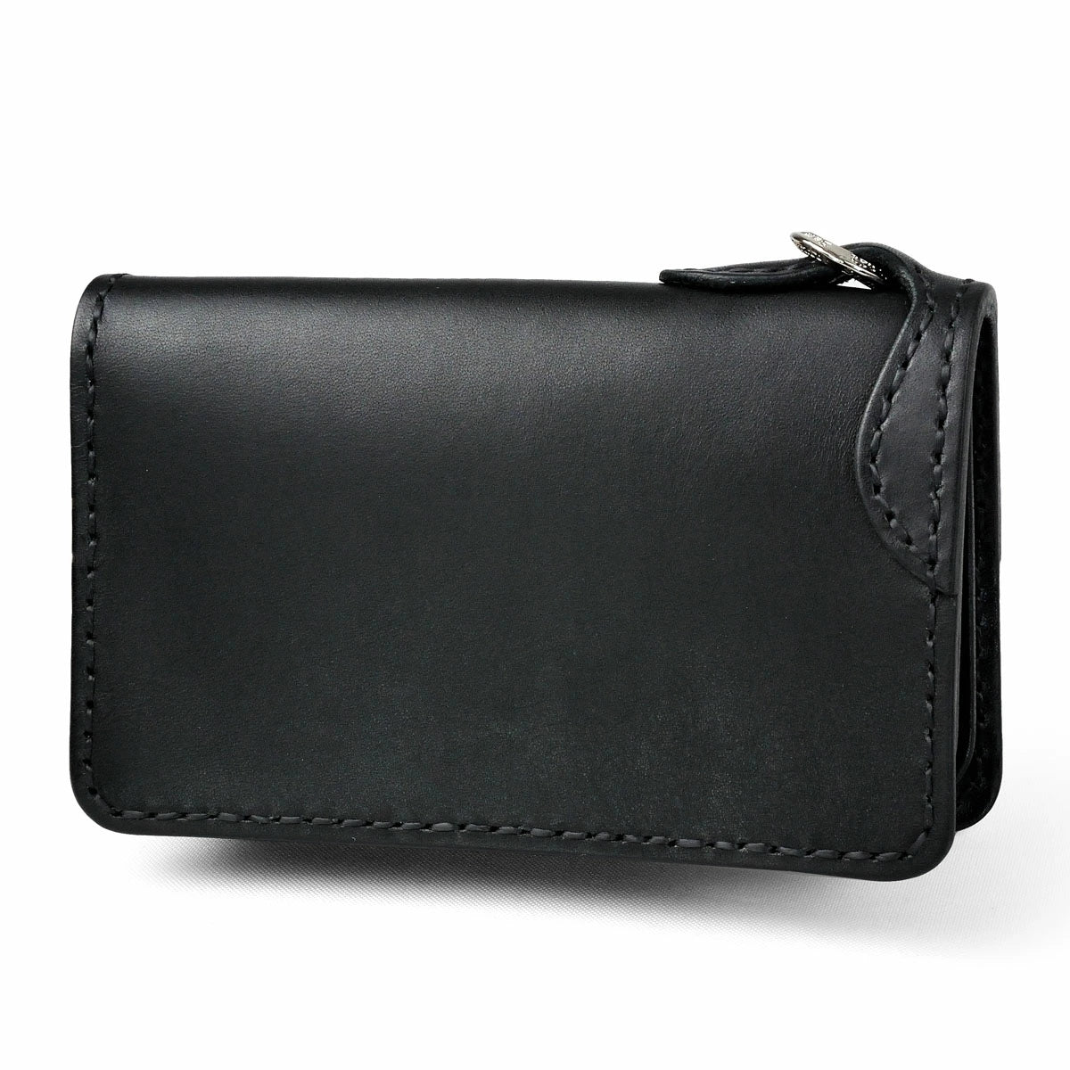 サムライクラフト ミドルウォレット B-10 フラップレス リングあり オイルレザー サドルレザー