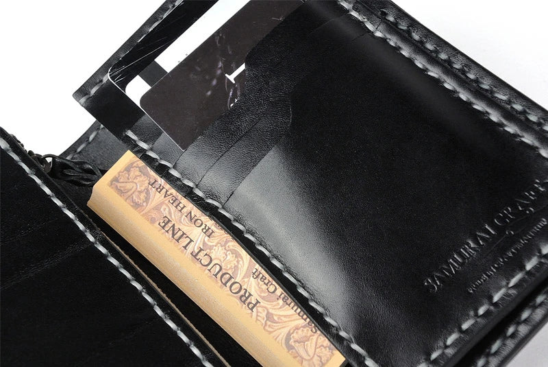 サムライクラフト ミドルウォレット B-10 フラップレス ルガトショルダー