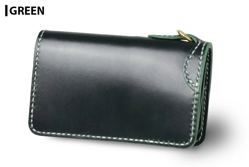 サムライクラフト ミドルウォレット B-10 フラップレス リングあり ルガトショルダー