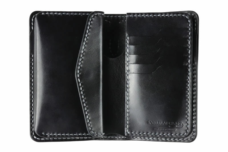 サムライクラフト ミドルウォレット B-10 フラップレス リングあり ルガトショルダー