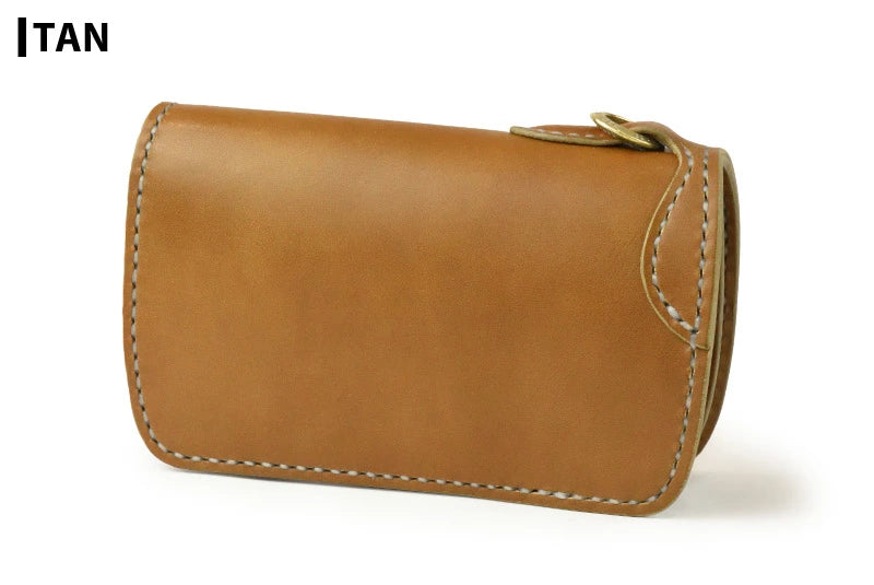 サムライクラフト ミドルウォレット B-10R フラップレス オイルレザー サドルレザー