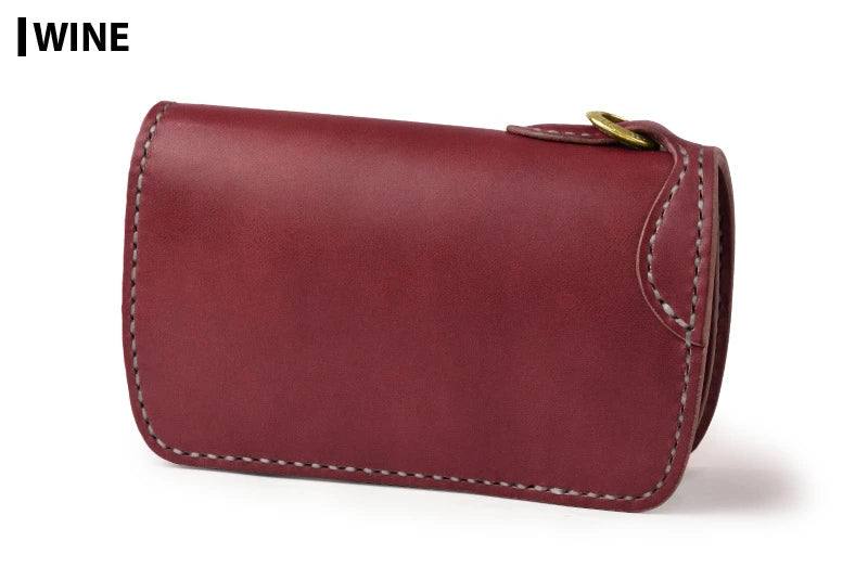 サムライクラフト ミドルウォレット B-10R フラップレス オイルレザー サドルレザー