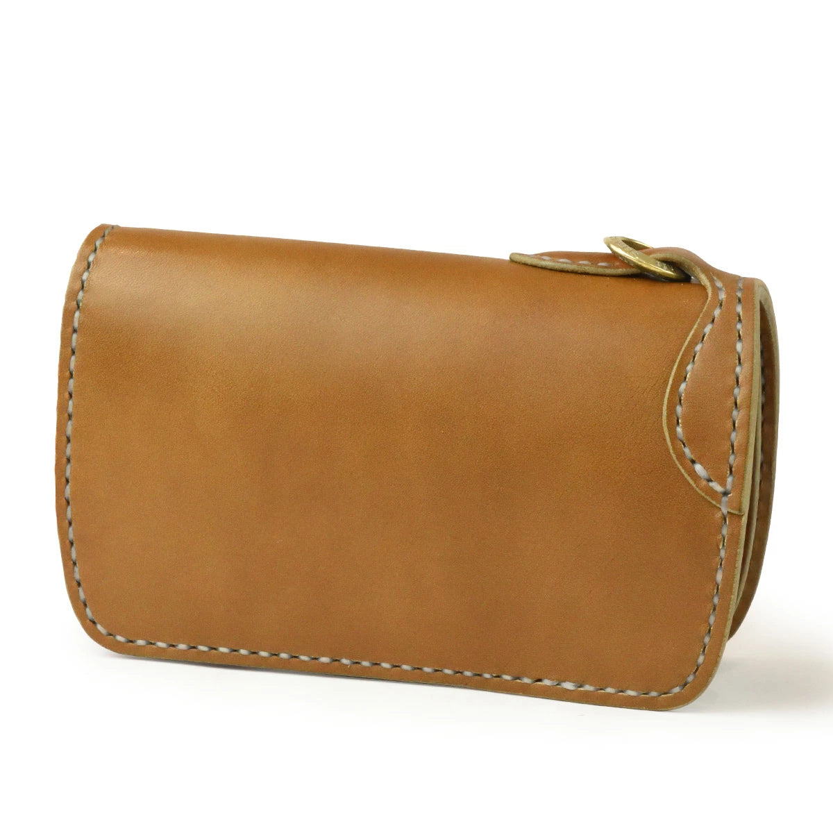 サムライクラフト ミドルウォレット B-10R フラップレス オイルレザー サドルレザー