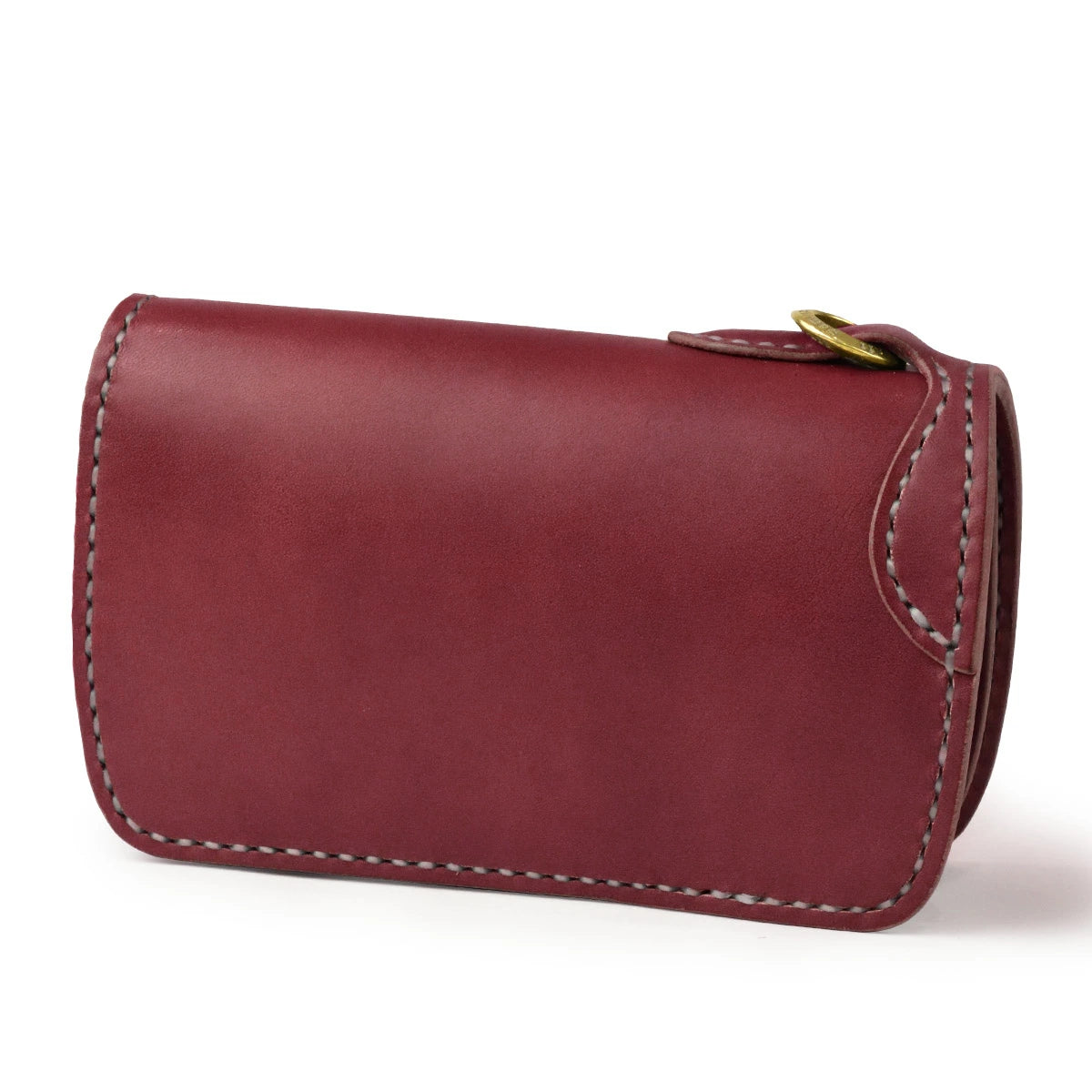 サムライクラフト ミドルウォレット B-10R フラップレス オイルレザー サドルレザー