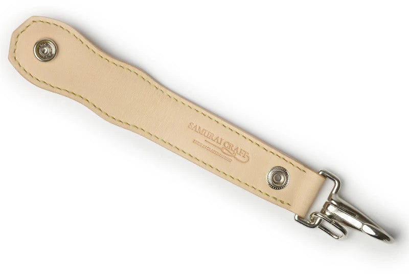 サムライクラフト B-15A type4 ベルトループキーホルダー サドルレザー オイルレザー 隠しボタン