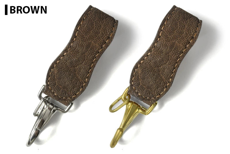 サムライクラフト B-15A type4 ベルトループキーホルダー エレファントレザー 隠しボタン