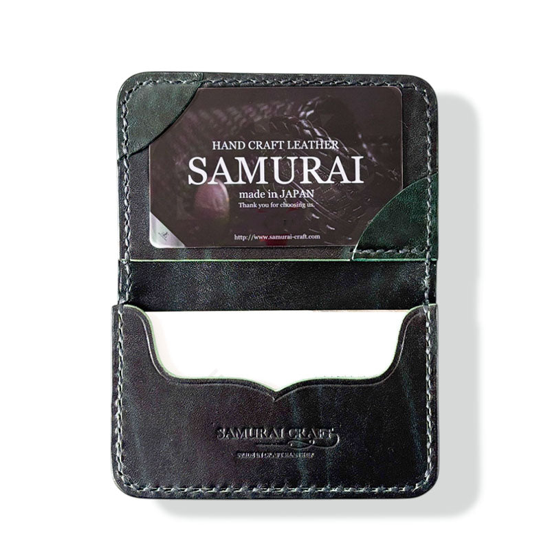 サムライクラフト ジョッター付き 名刺入れ/カードケース 角丸
