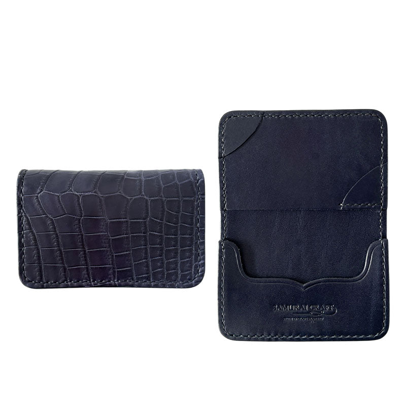 サムライクラフト ジョッター付き 名刺入れ/カードケース 角丸