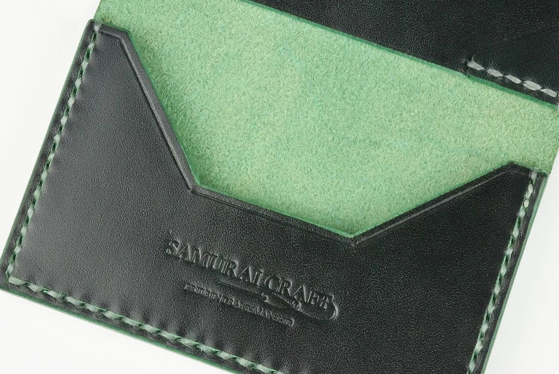 サムライクラフト ジョッター付き名刺入れ 角型 カードケース ルガトショルダー