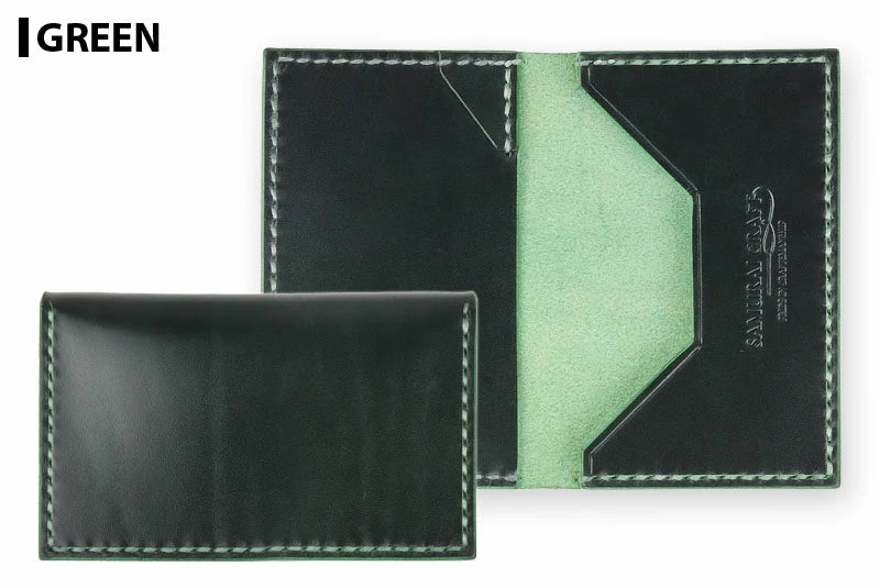 サムライクラフト ジョッター付き名刺入れ 角型 カードケース ルガトショルダー