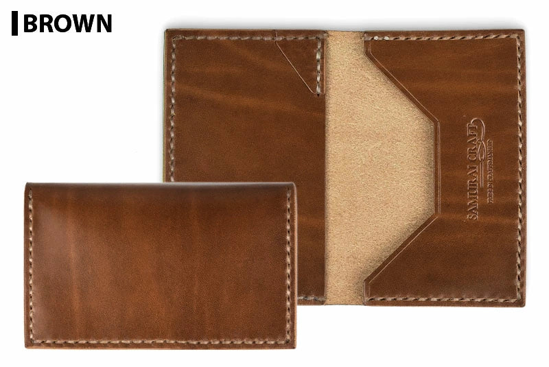 サムライクラフト ジョッター付き名刺入れ 角型 カードケース ルガトショルダー