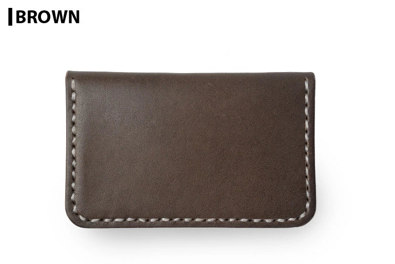 サムライクラフト ジョッター付き名刺入れ 角丸 カードケース サドルレザー オイルレザー