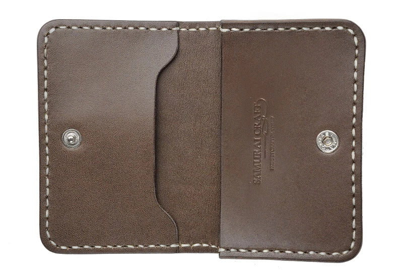 サムライクラフト ボックスタイプ・A カードケース 名刺入れ 2ポケット サドル オイル
