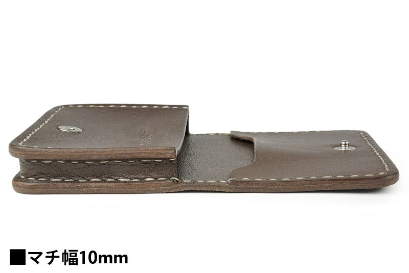 サムライクラフト ボックスタイプ・A カードケース 名刺入れ 2ポケット サドル オイル