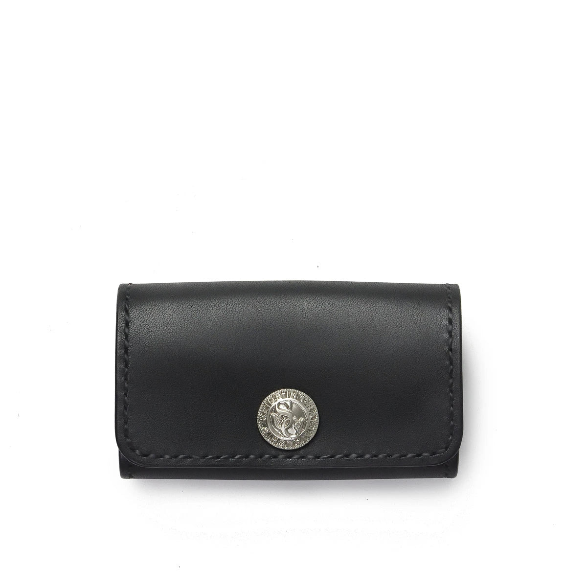 サムライクラフト B-15D ボックス 2段 名刺入れ カードケース 2ポケット コンチョ付き サドル オイル