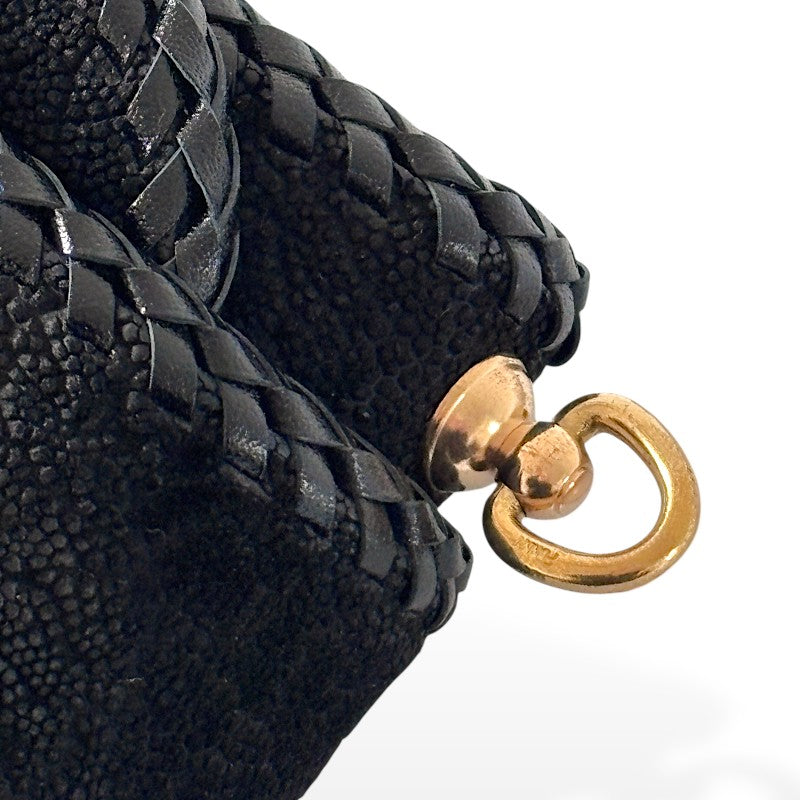 サムライクラフト B-3 三つ折りロングウォレット エレファントレザー ブラック 2点セット-Crafted for One-