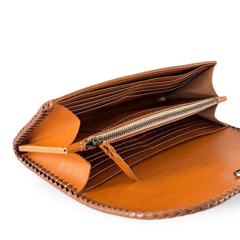 サムライクラフト シェリダンスタイルカービング B-3 ロングウォレット センターコンチョ -Crafted for One-