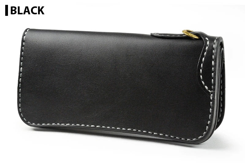 サムライクラフト ロングウォレット B-6 フラップレス 補強あり サドルレザー オイルレザー