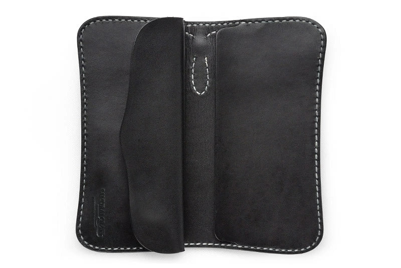 サムライクラフト ロングウォレット B-6 フラップレス 補強あり サドルレザー オイルレザー