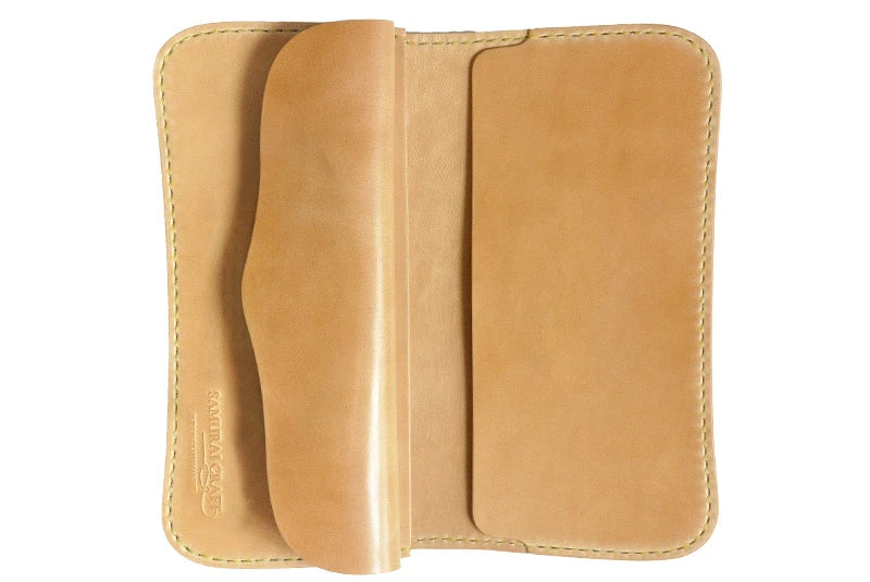 サムライクラフト ロングウォレット B-6 フラップレス コードバン