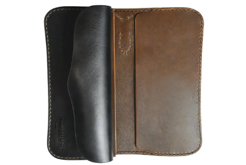 サムライクラフト ロングウォレット B-6 フラップレス 補強あり ルガトショルダー