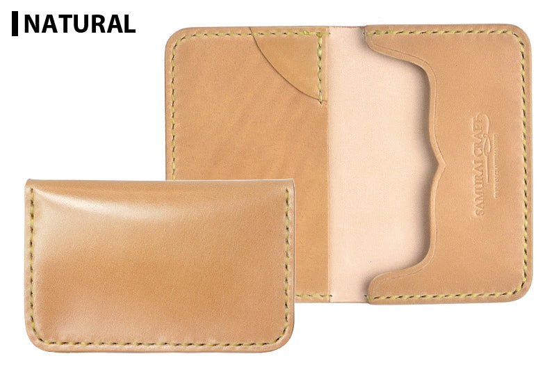 サムライクラフト ジョッター付き名刺入れ 角丸 カードケース コードバン