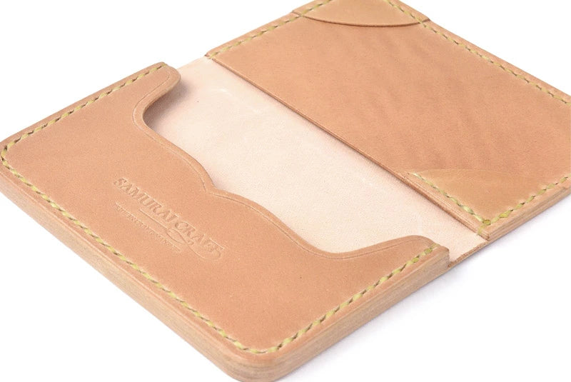 サムライクラフト ジョッター付き名刺入れ 角丸 カードケース コードバン