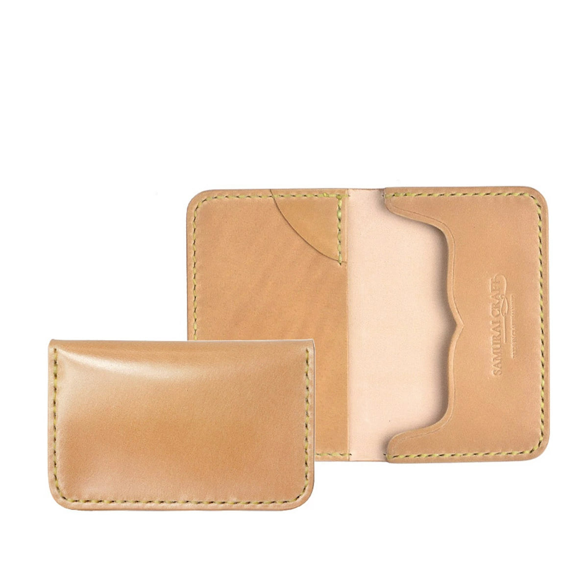 サムライクラフト ジョッター付き名刺入れ 角丸 カードケース コードバン