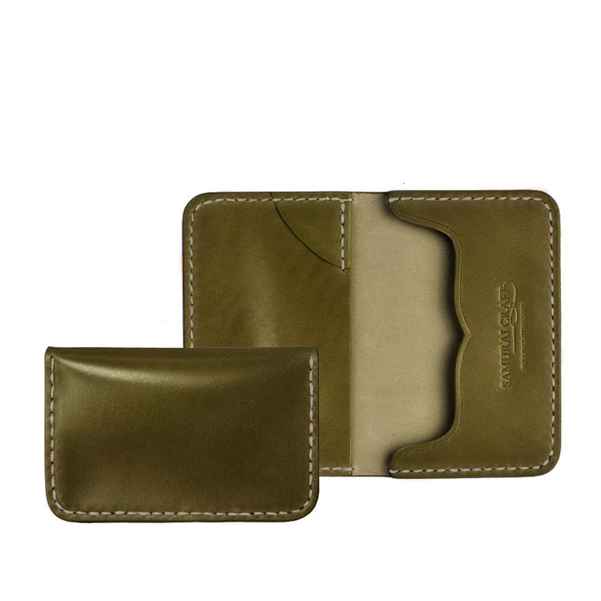 サムライクラフト ジョッター付き名刺入れ 角丸 カードケース コードバン