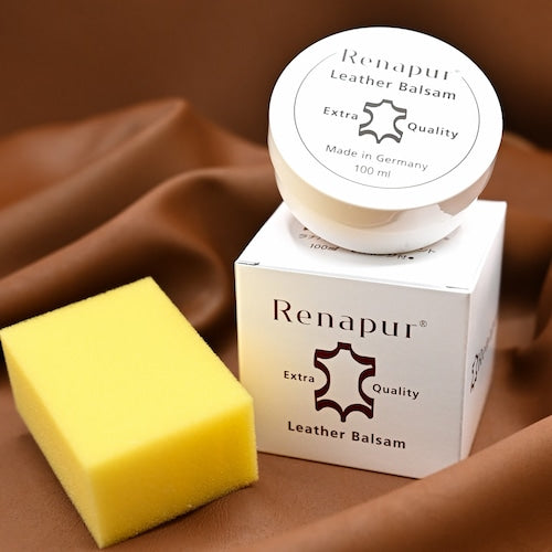 Renapur ラナパー 保革 ワックス 100ml  スポンジ付き
