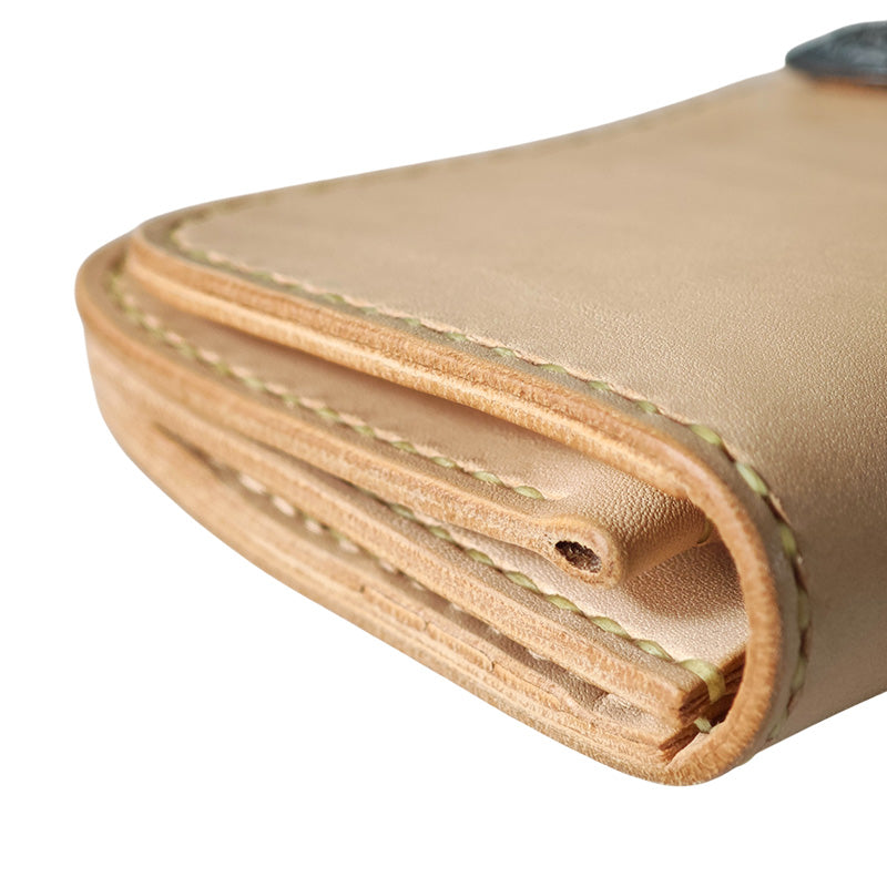 サムライクラフト ロングウォレット B-6 サドルレザー ナチュラル