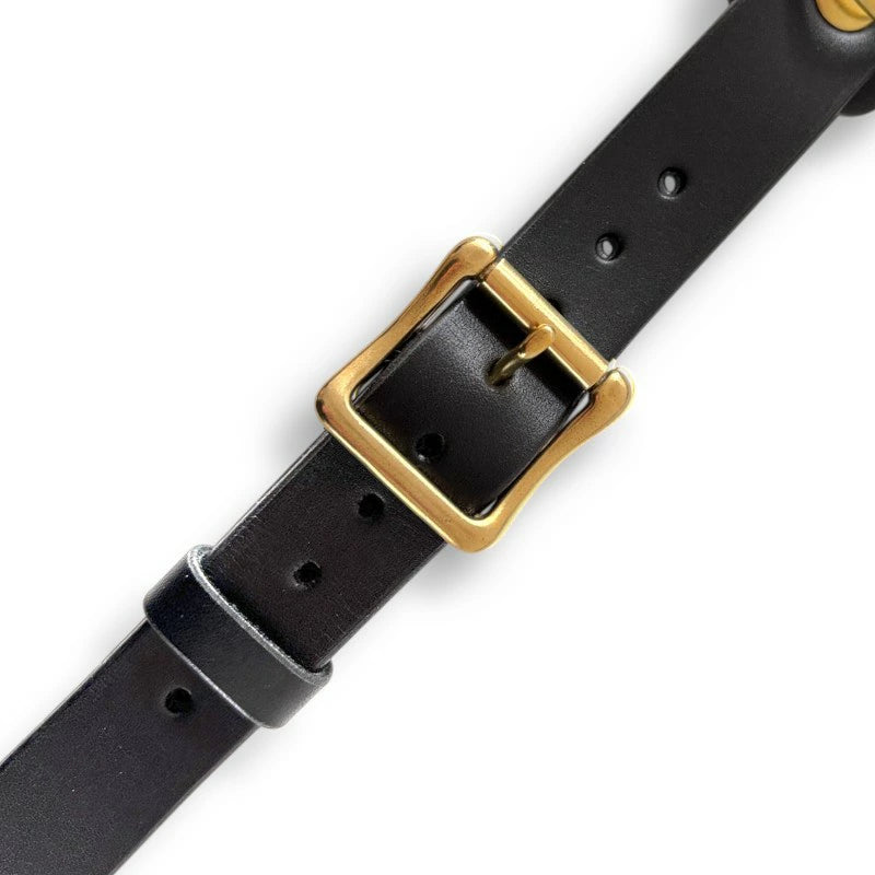 サムライクラフト ウェーディングベルト用サスペンダー 厚革ヌメ