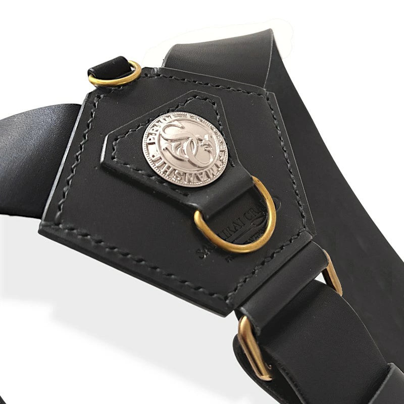 サムライクラフト ウェーディングベルト用サスペンダー 厚革ヌメ