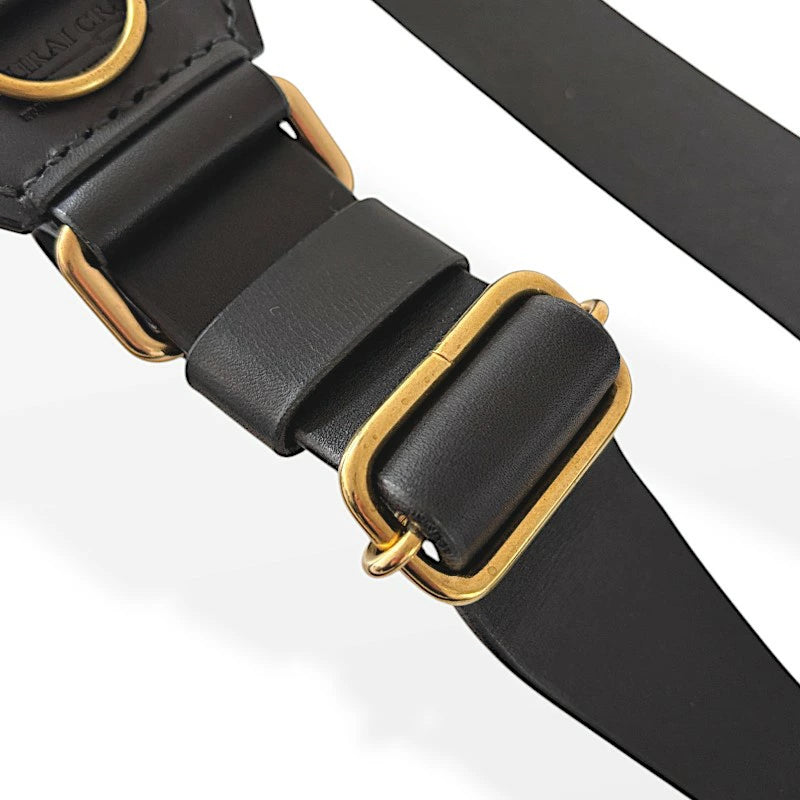 サムライクラフト ウェーディングベルト用サスペンダー 厚革ヌメ